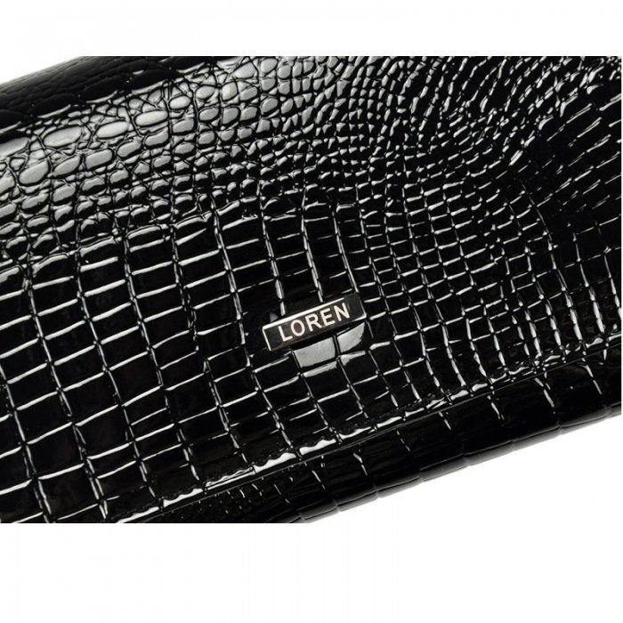 Portofel dama piele naturala negru Loren [8]