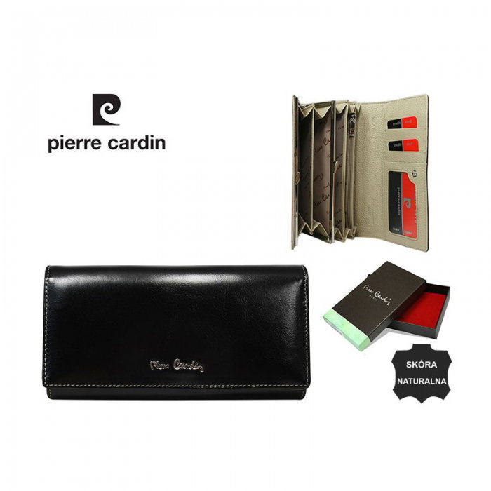 Portofel dama piele naturala Pierre Cardin PORT311 Negru [3]