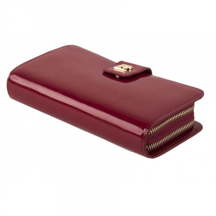 Portofel dama PORTGP4 Rosu, Piele naturala [4]