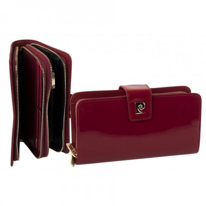 Portofel dama PORTGP4 Rosu, Piele naturala [6]