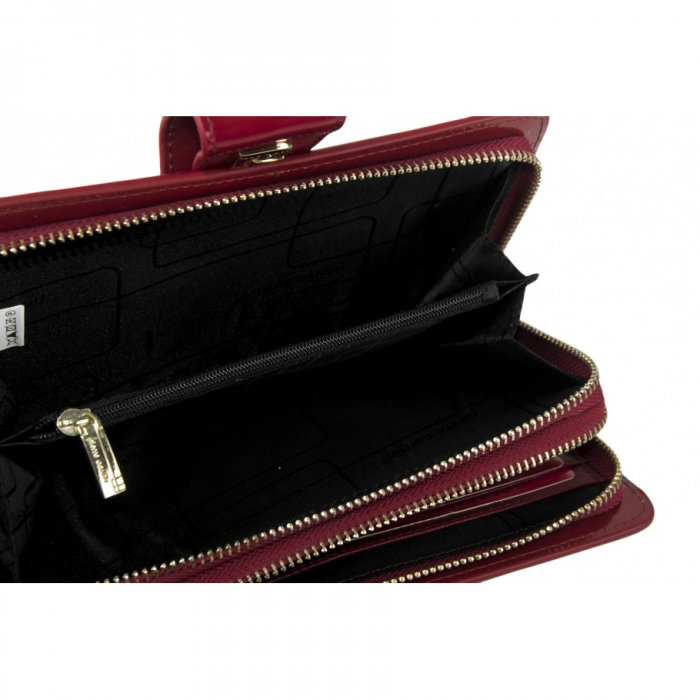 Portofel dama PORTGP4 Rosu, Piele naturala [5]