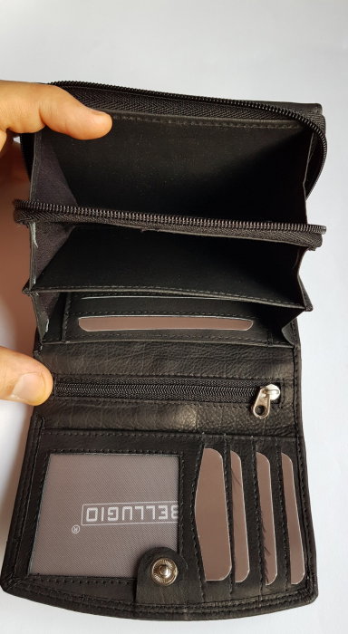 Portofel de lux din piele naturala fina pentru femei Bellugio PORTZ003 [4]