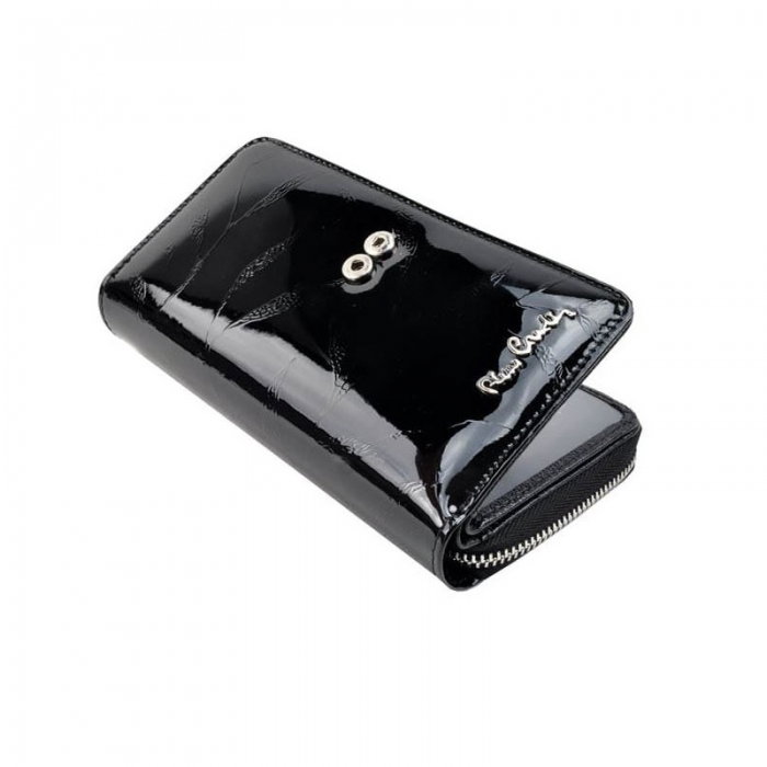 Portofel de lux pentru dama din piele naturala, cu frunze - PORTG003 [8]