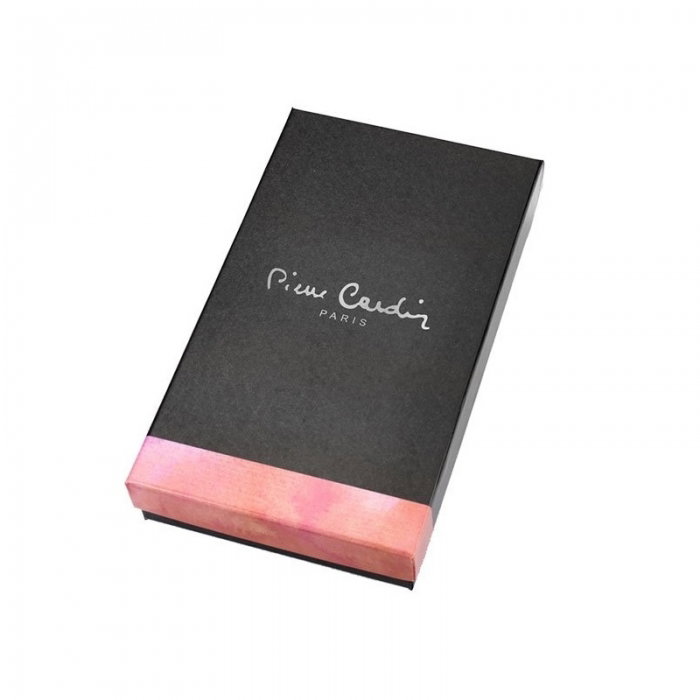 Portofel de lux pentru dama din piele naturala, cu frunze - PORTG003 [10]