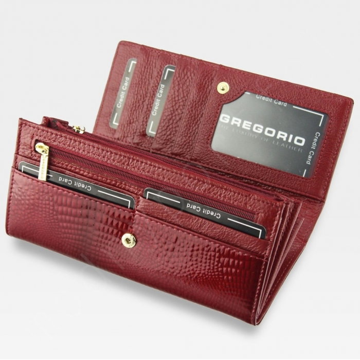 Portofel de lux pt. dama din piele naturala Gregorio PORT513 [5]