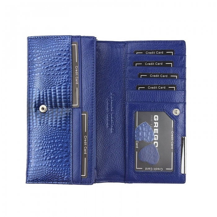 Portofel de lux pentru dama din piele naturala Gregorio PORT517 [2]