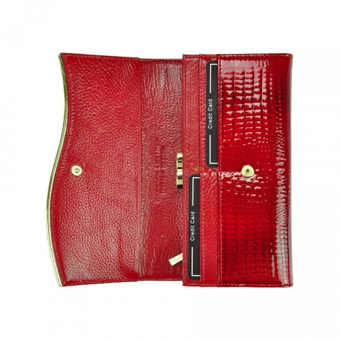 Portofel de lux pt. dama din piele naturala Gregorio PORT520 [5]