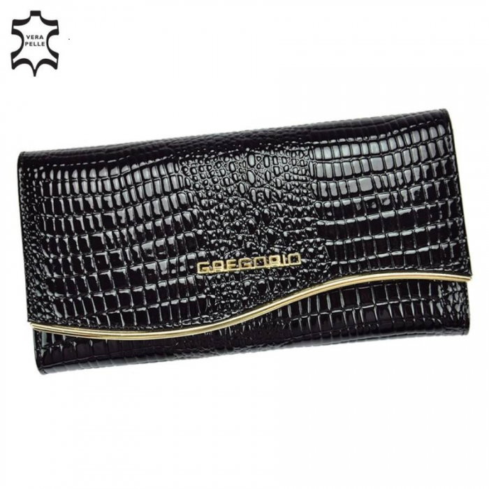 Portofel de lux pt. dama din piele naturala Gregorio PORT520 [2]