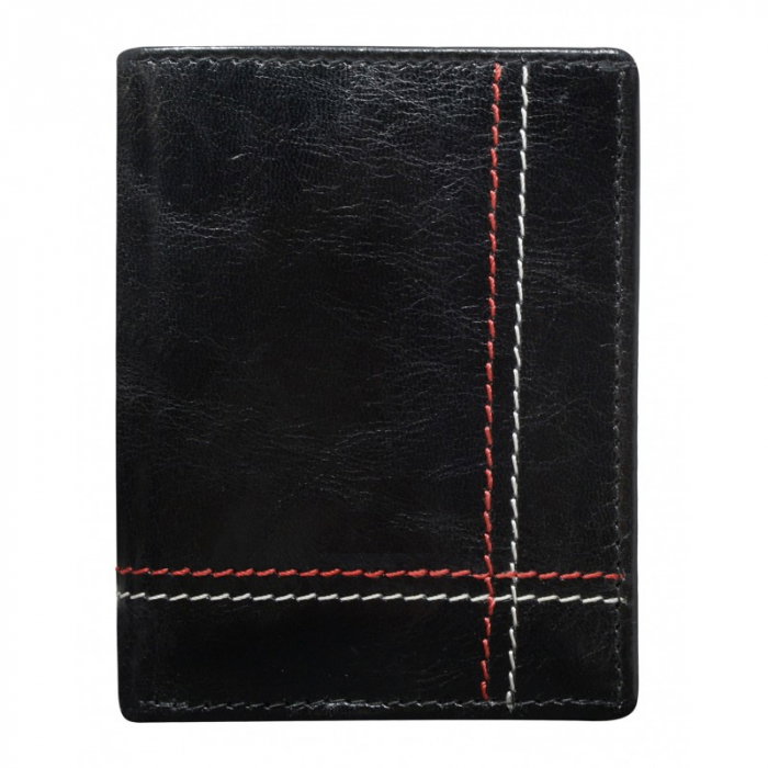 Portofel vertical minimalist din piele naturala PORMG048 [1]