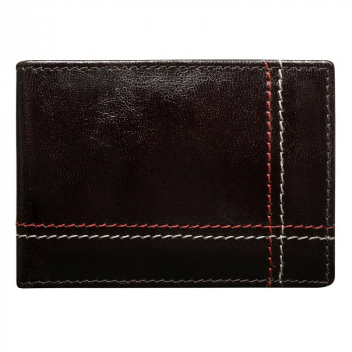 Portofel minimalist din piele naturala PORMG047 [1]