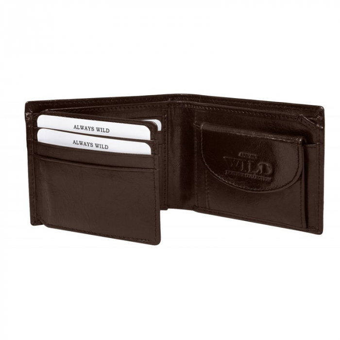 Portofel minimalist din piele naturala PORMG047 [2]