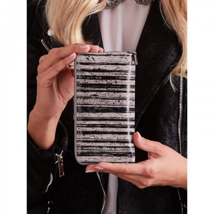 Portofel piele dungat (zebra) pentru femei - Forever Young Forever Young PORT621 [5]