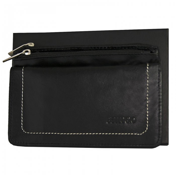 Portofel plat pentru dama din piele naturala Bellugio PORTZ004  [1]