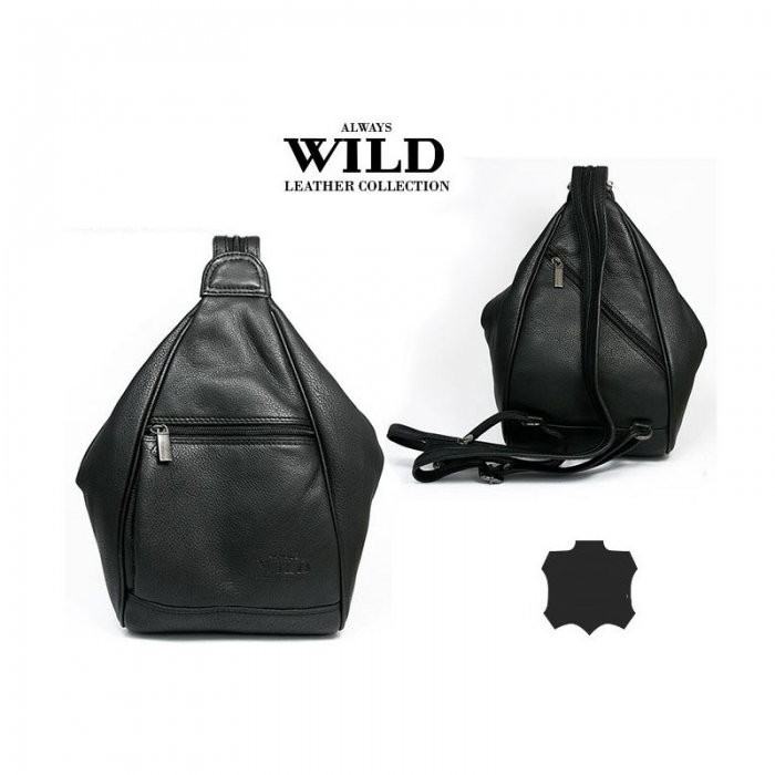 Rucsac piele naturala  RUC04 Negru [3]