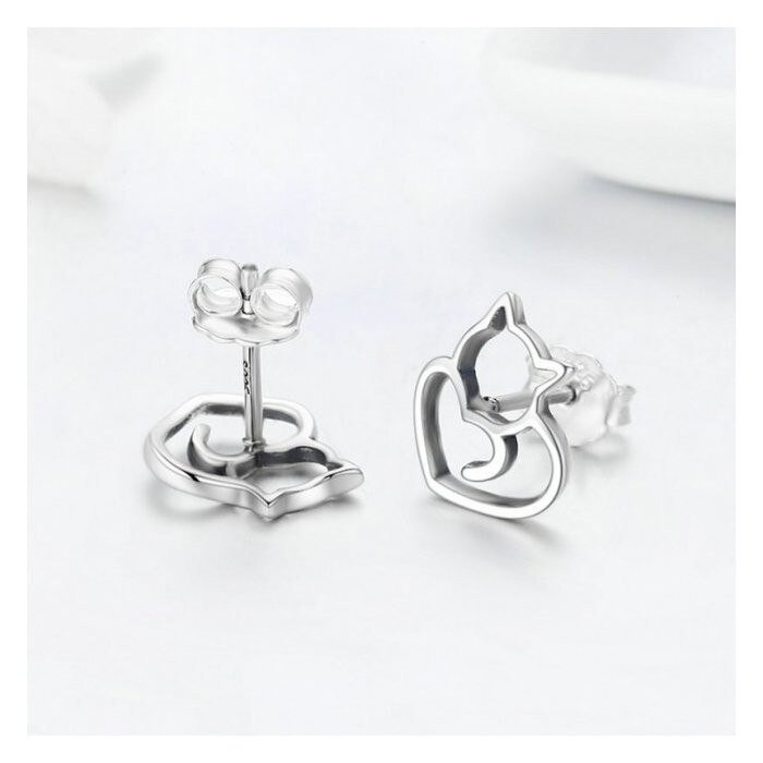 Set argint 925 cu pisicute iubitoare [3]