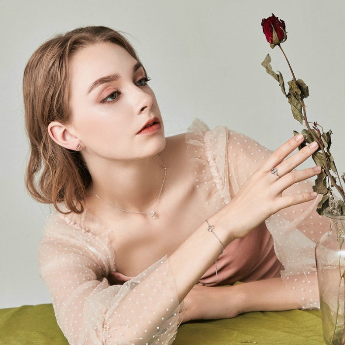 Set argint 925 cu pisicute iubitoare [9]