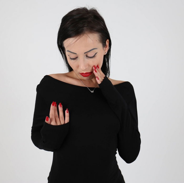 Set argint 925 rodiat cu fluturi si zirconii albe - Be Nature STU0002 [4]