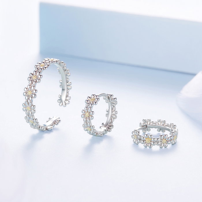 Set argint cu margarete [3]