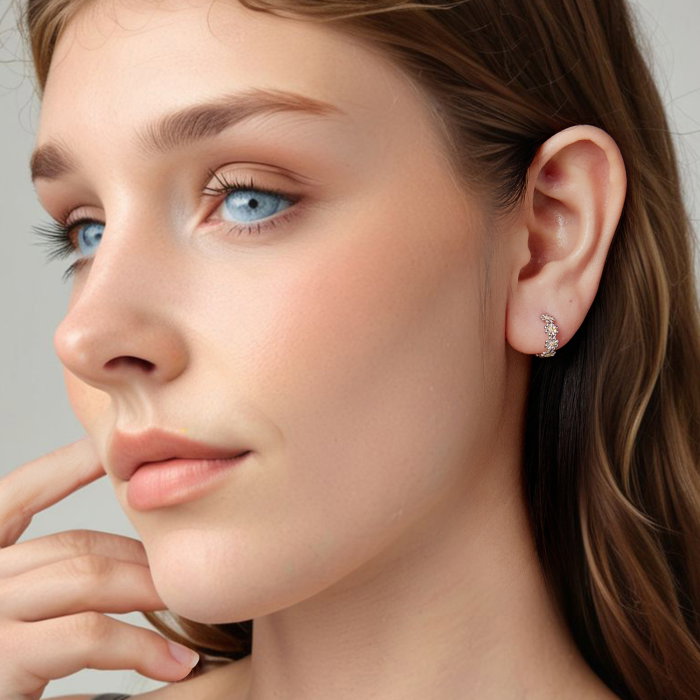 Set argint cu margarete [15]