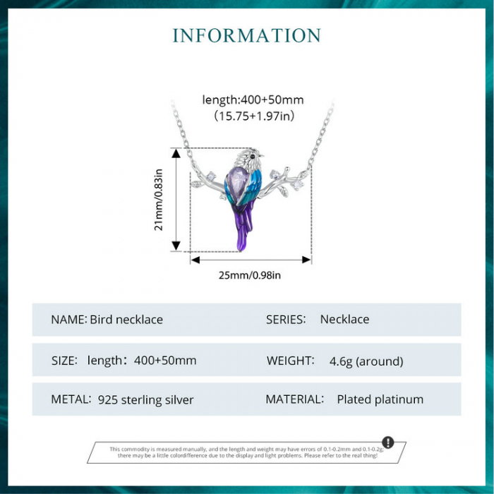 Set argint cu pasarele colorate [16]