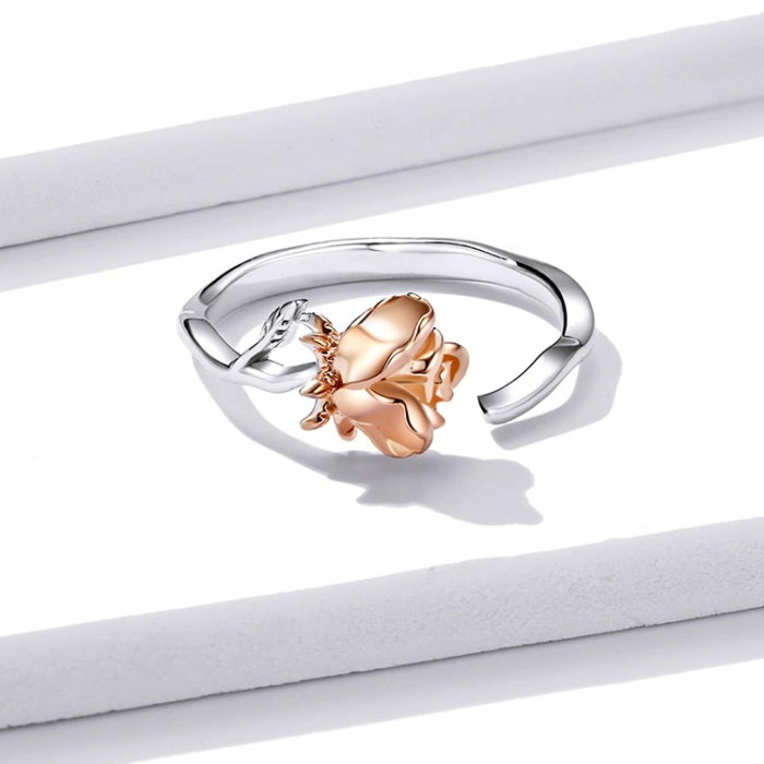 Set argint cu trandafir gratios [4]