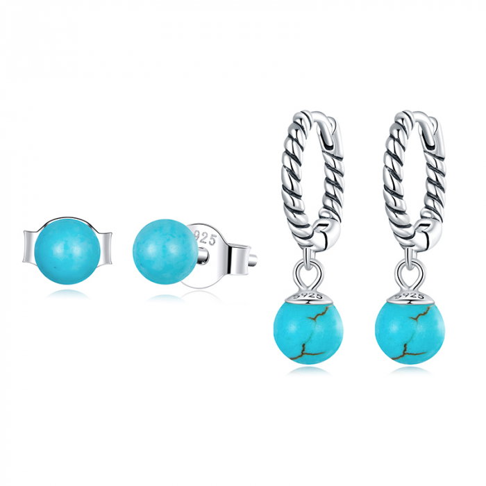 Set argint cu turcoaz [1]