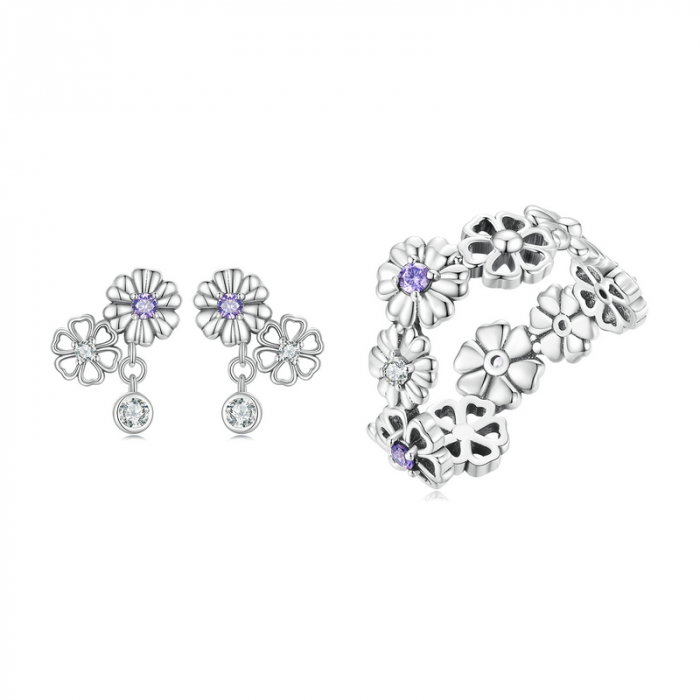 Set argint floral [1]