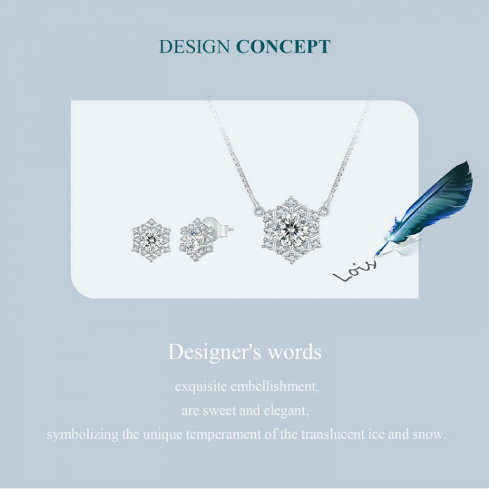 Set argint fulgi de nea [6]