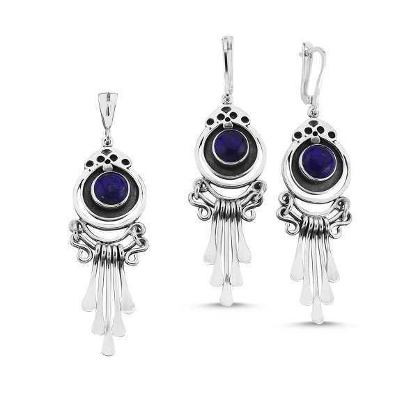 Set argint handmade cu Lapis Lazuli [1]
