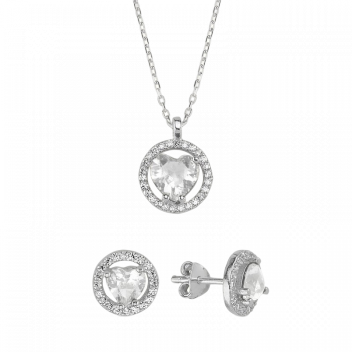 Set argint inimioare cu zirconii [1]