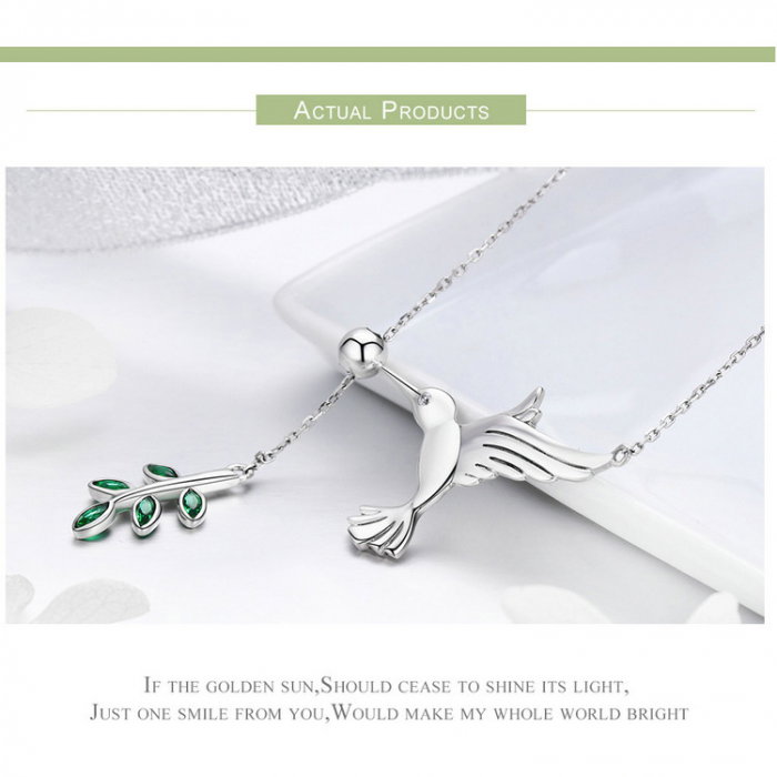 Set argint pasare colibri [16]