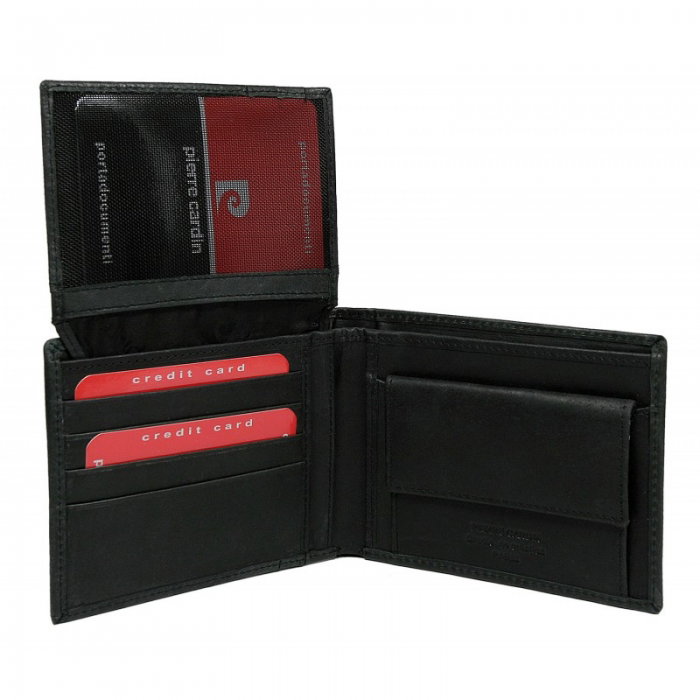 Set cadou barbati din piele naturala (portofel + curea) Pierre Cardin PORM803 [4]