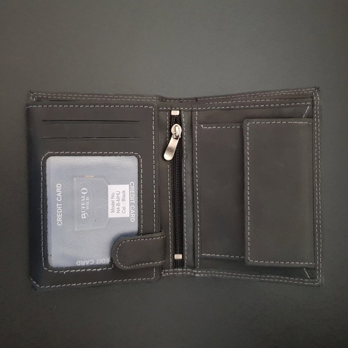 Set cadou barbati Wild BuffalO, portofel si curea din piele naturala, PORMG900 [15]
