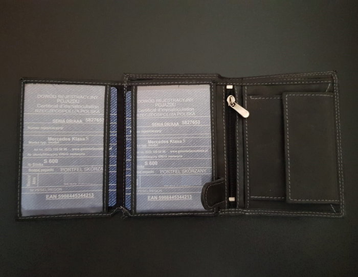 Set cadou barbati Wild BuffalO, portofel si curea din piele naturala, PORMG900 [7]