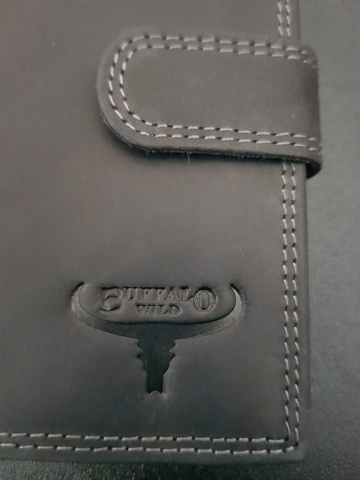 Set cadou barbati Wild BuffalO, portofel si curea din piele naturala, PORMG901 [31]