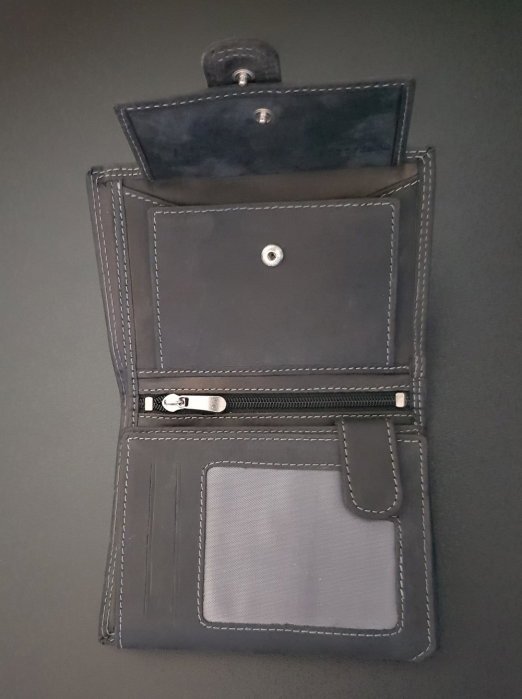 Set cadou barbati Wild BuffalO, portofel si curea din piele naturala, PORMG901 [5]