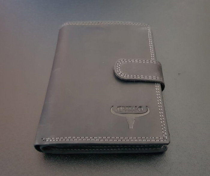 Set cadou barbati Wild BuffalO, portofel si curea din piele naturala, PORMG901 [29]