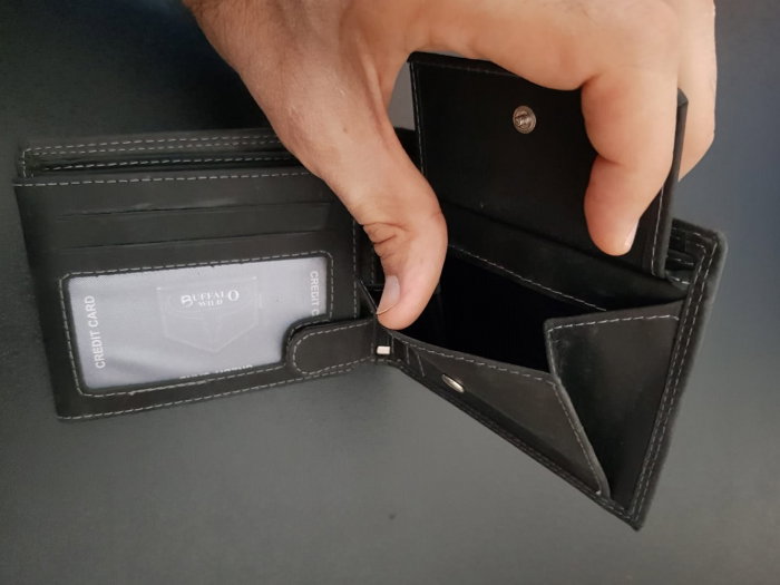 Set cadou barbati Wild BuffalO, portofel si curea din piele naturala, PORMG902 [14]