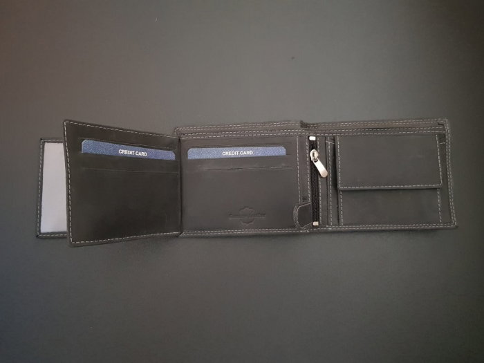 Set cadou barbati Wild BuffalO, portofel si curea din piele naturala, PORMG902 [22]