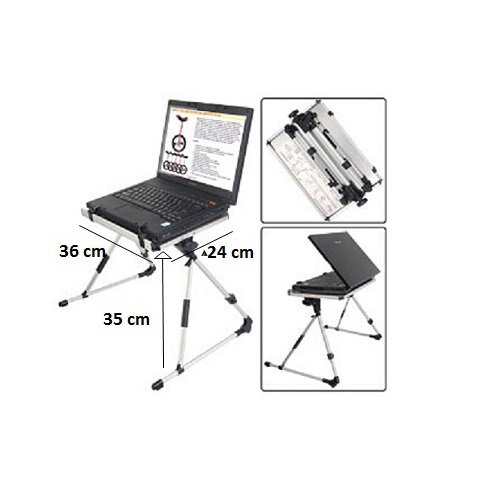 Suport pentru laptop si lectura Albastru [2]