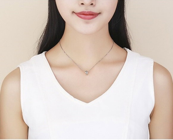 Talisman argint Retro cu frunze [4]