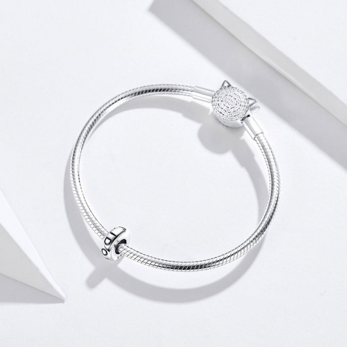 Talisman argint cu mesajul marital "Yes, I do" [2]