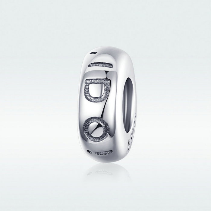 Talisman argint cu mesajul marital "Yes, I do" [5]