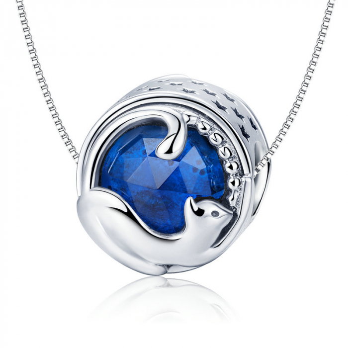 Talisman argint cu pisicuta [8]