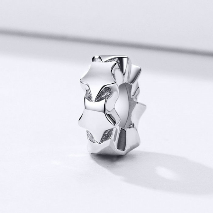 Talisman argint cu stelute Stopper [3]