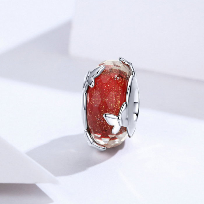 Talisman argint fruturasi cu murano [3]