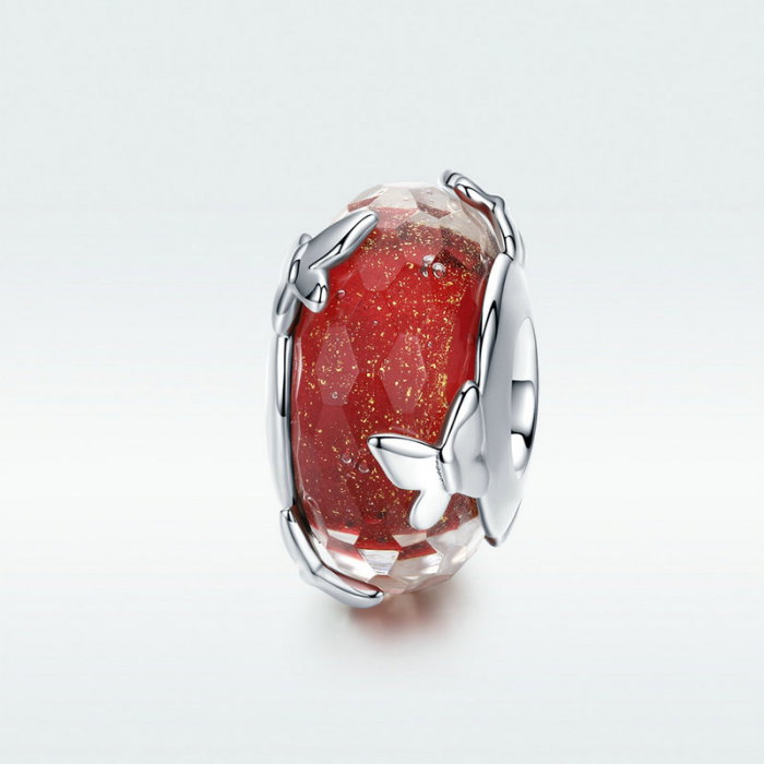 Talisman argint fruturasi cu murano [2]