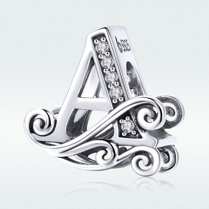Talisman argint litera A [2]