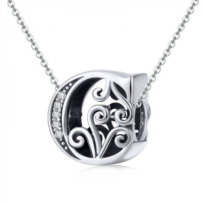 Talisman argint litera C [2]