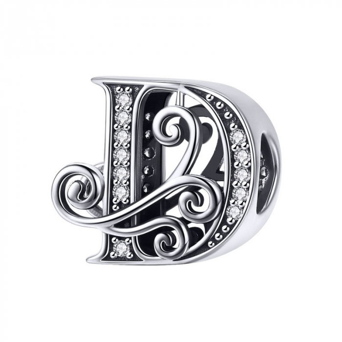 Talisman argint litera D [1]